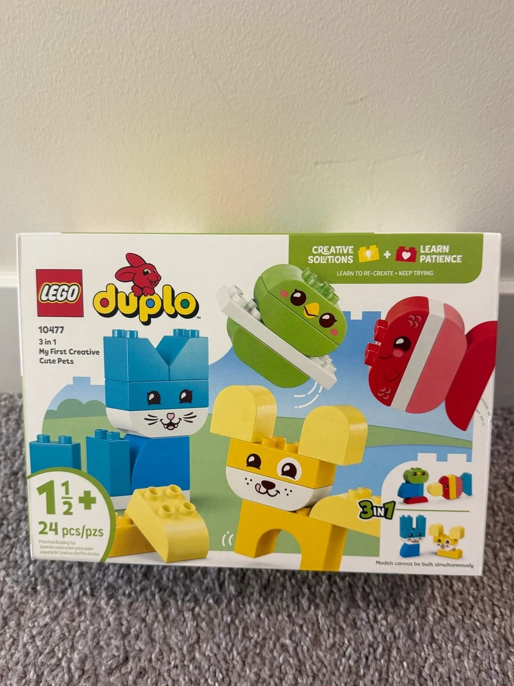 LEGO Duplo - My First Creative Cute Pets Building Set - brand new